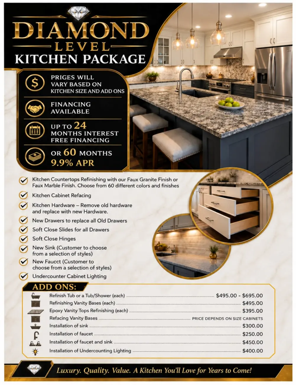 Diamond Level Package Kitchen Remodel Transformation Diamond Level Package Kitchen Remodel Transformation
